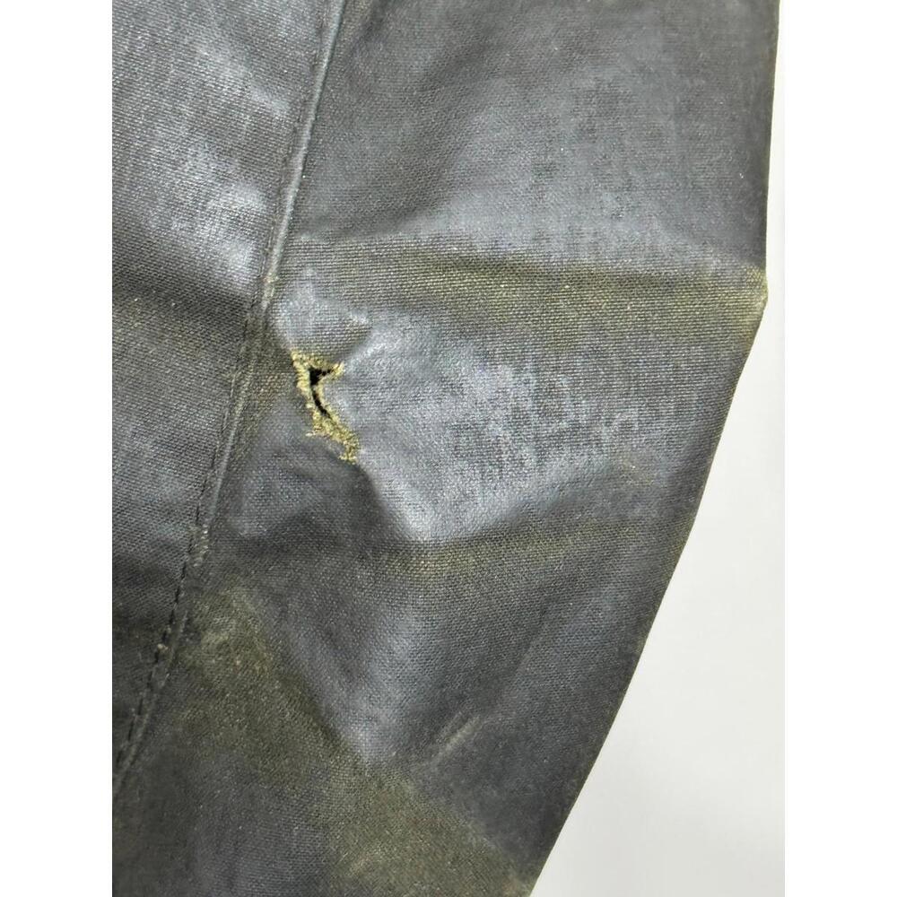 Barbour Vintage A200 Border Wax Jacket C38 Small Sage Green Country England - Picture 15 of 15